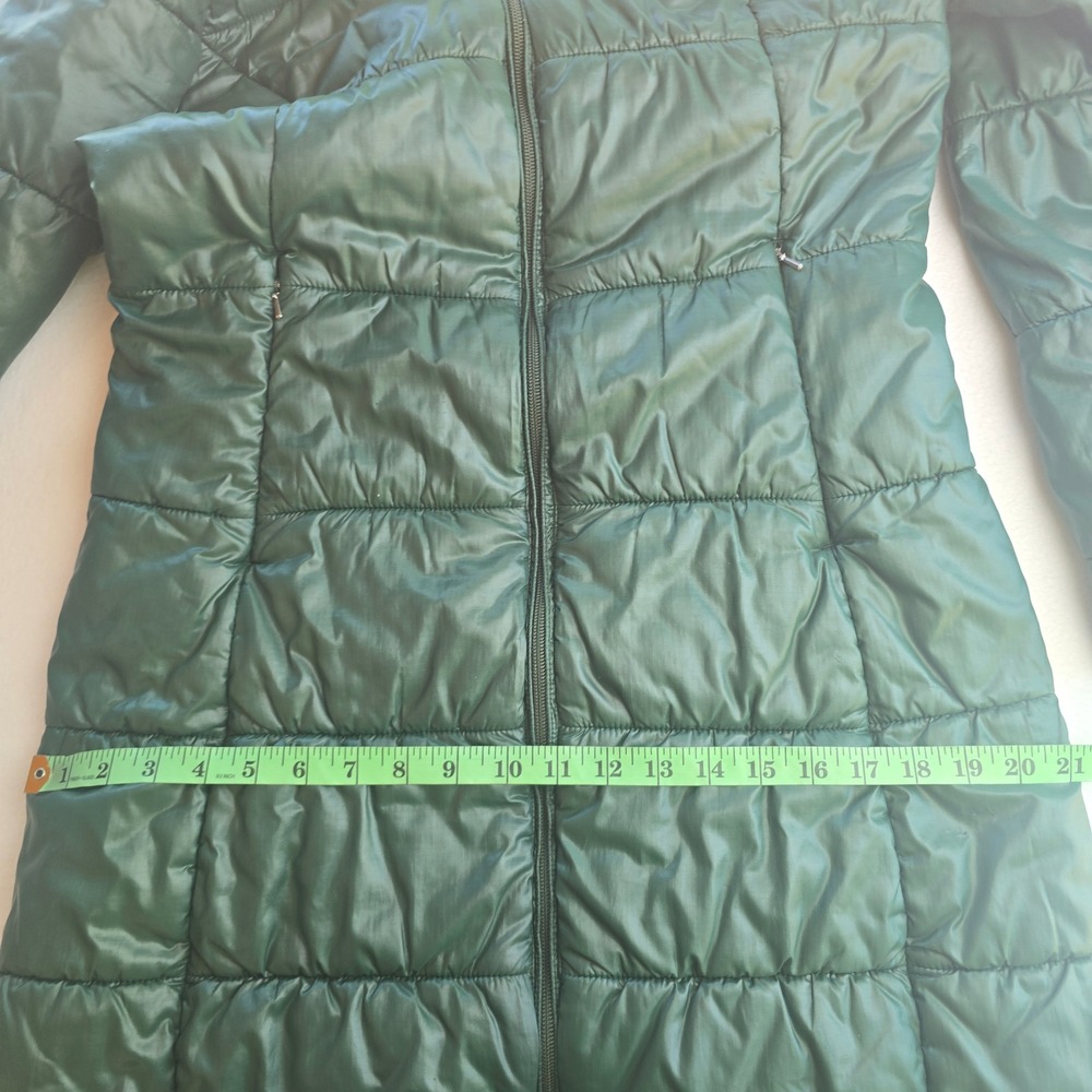 Patagonia Lidia Parka Womens Small Forest Green Puffer Insulated Coat 28205 - Picture 12 of 13
